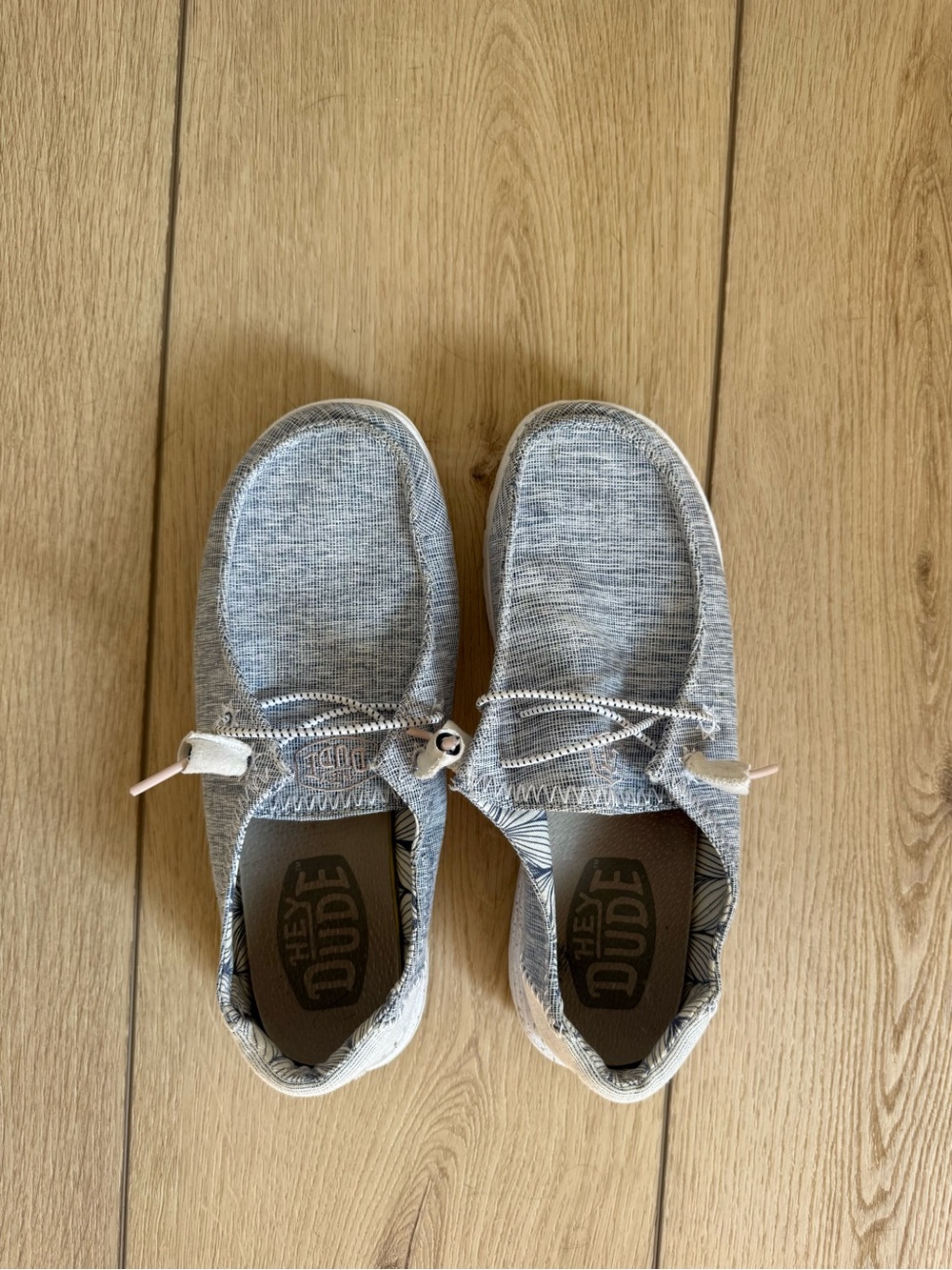 Hey Dude Light Blue Casual Loafers